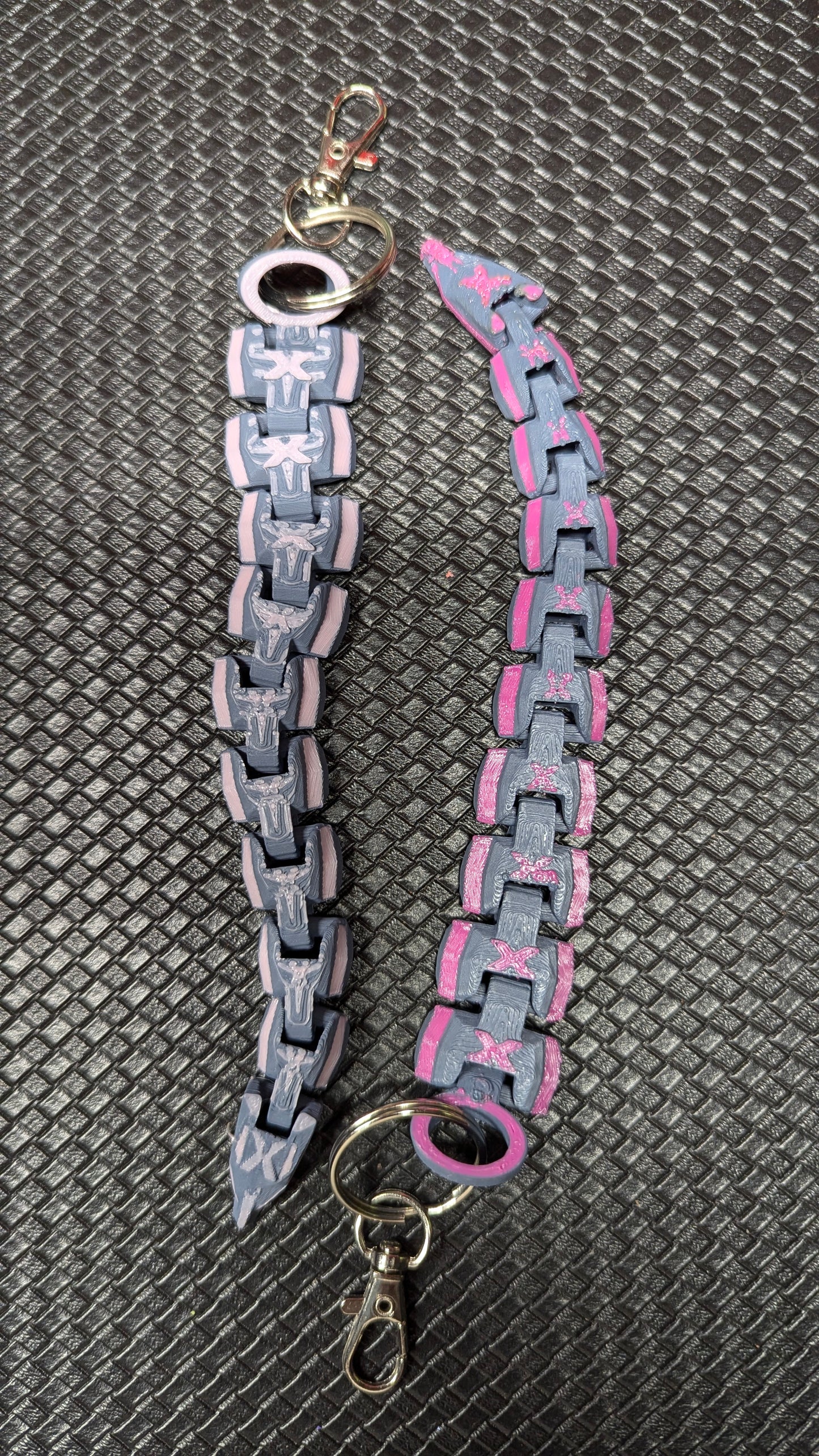 Dragon tail keychain.V2